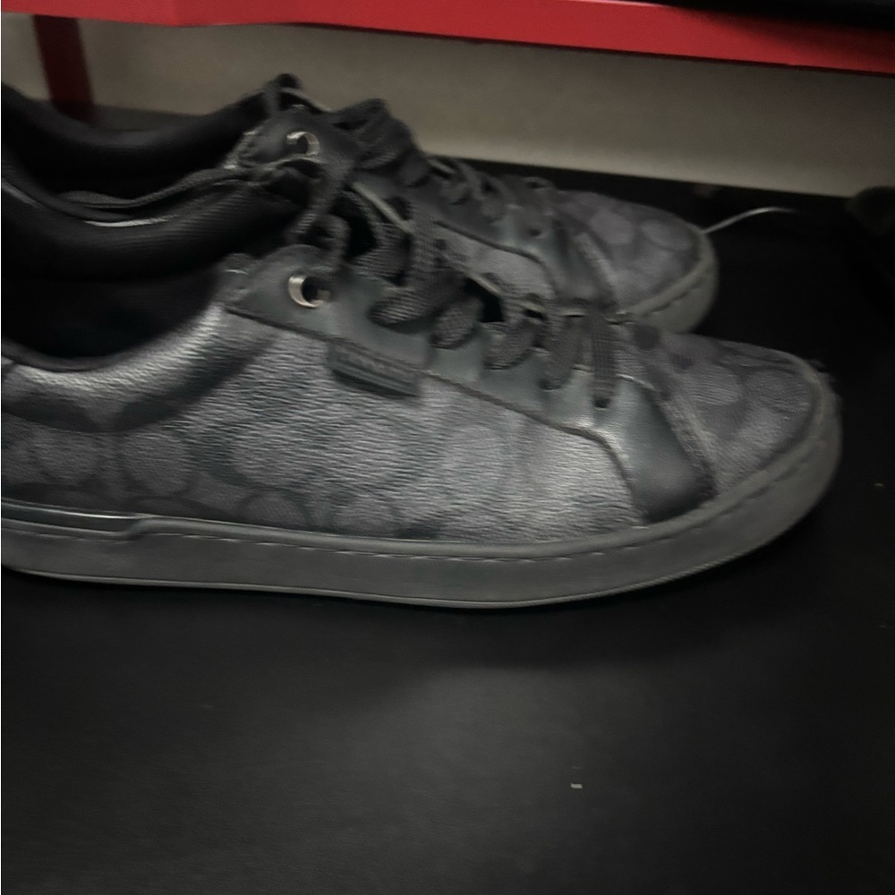 Black coach shoes size 9 - Picture 3 of 3